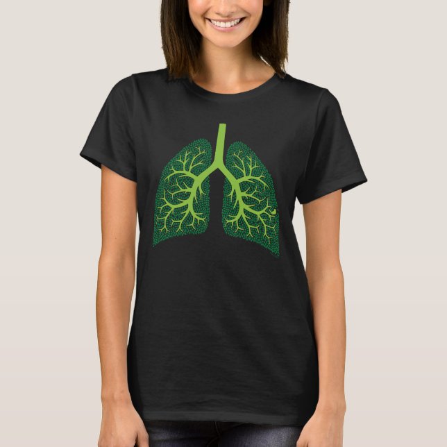 Lungen-Baum T-Shirt (Vorderseite)