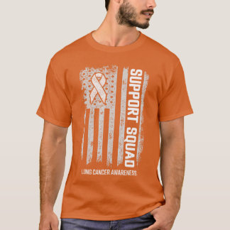 Lungen-Shirts Unterstützen Squad Lungenbewusstsein T-Shirt