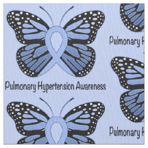 Lungenbluthochdruck-Bewusstsein mit Schmetterling