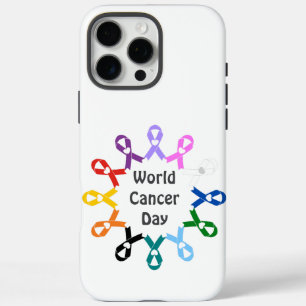 Lungenkolon-Leber-Prostata am Weltkrebstag iPhone 16 Pro Max Hülle