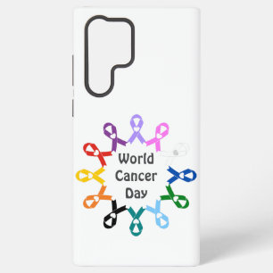 Lungenkolon-Leber-Prostata am Weltkrebstag Samsung Galaxy Hülle