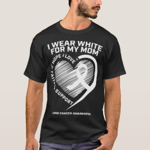 Lungenkrebs Bewusstsein gibt Mama Männer Lungenkre T-Shirt