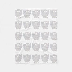 Lungenkrebs-Bewusstseinsband Fleece Blankets