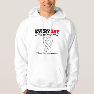 Lungenkrebs jeden Fräulein My Mom des Tagi Hoodie