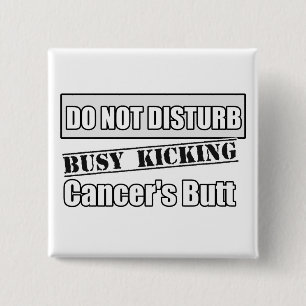 Lungenkrebs kann den Kicking-Hintern nicht stören Button