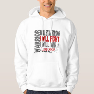 Lungenkrebs-Krieger Hoodie