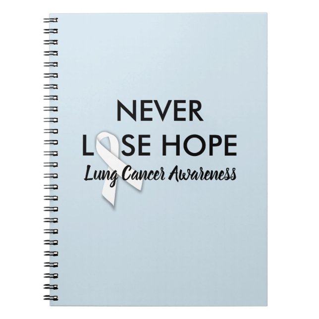 Lungenkrebs-Zeitschrift Notizblock (Vorderseite)