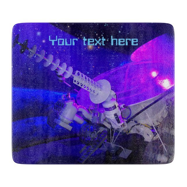 Lunokhod Schneidebrett (Vorderseite)