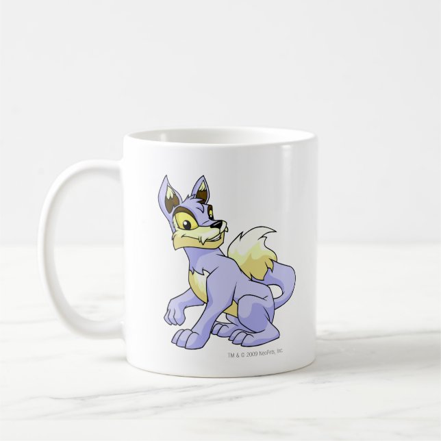 Lupe Blau Kaffeetasse (Links)