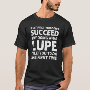 LUPE Geschenkname Personalisiert Geburtstag Funny  T-Shirt