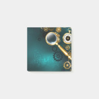 Lupe im Steampunk-Stil