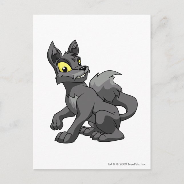 Lupe Shadow Postkarte (Vorderseite)