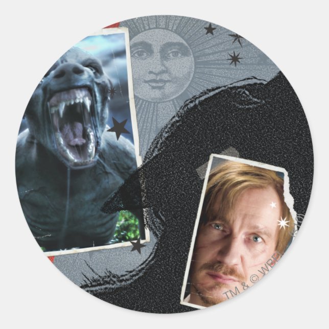 Lupin - Lycanthrope Runder Aufkleber (Vorderseite)