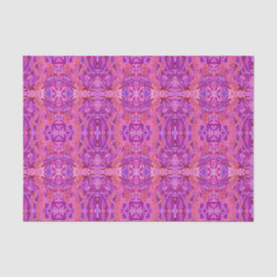 Lupine Blume Bohemisch Boho Arabesque Muster Pink Seidenpapier