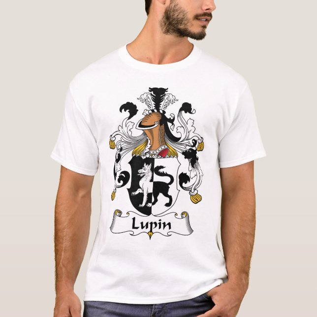Lupine-Familienwappen T-Shirt (Vorderseite)