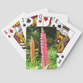 Lupinen im Hütte Garden - Martha's Vineyard Spielkarten