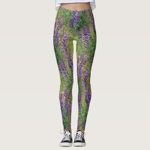 Lupines Galore... Leggings