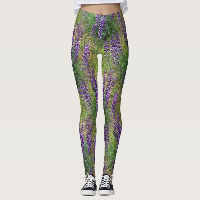 Lupines Galore... Leggings (Vorderseite)
