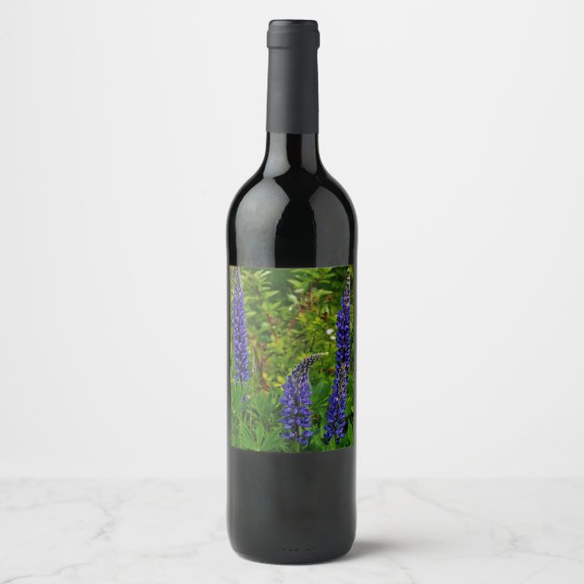 Lupines Weinetikett (Vorderseite)
