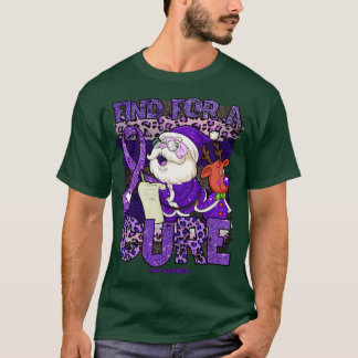 Lupus Awareness Awareness Leopard Weihnachtskuren T-Shirt
