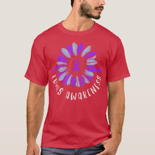 Lupus Awareness Lila Ribbon SLE Autoimmunerkrankun T-Shirt