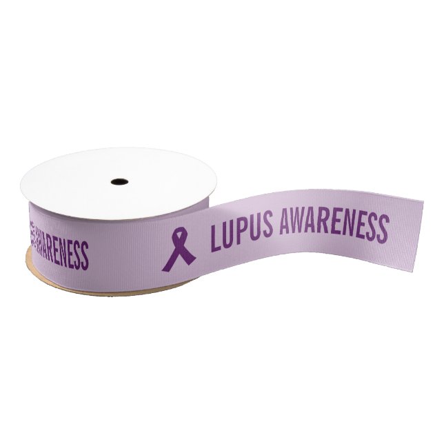 Lupus Awareness Lila Ripsband (Spule)