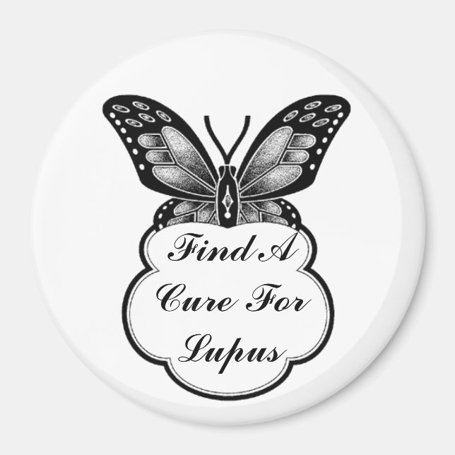 Lupus Awareness Magnet (Vorne)