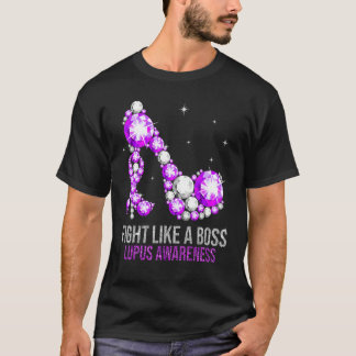 Lupus Awareness Montag Heels Frauen unterstützen R T-Shirt