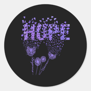 Lupus Awareness Runder Aufkleber