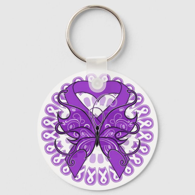 Lupus Awareness Schlüsselanhänger (Vorderseite)