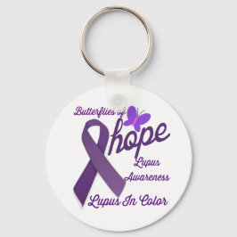 Lupus Awareness Schlüsselanhänger