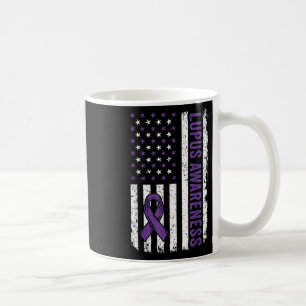 Lupus Awareness Shirt Wir tragen Lila für Lupus Aw Kaffeetasse