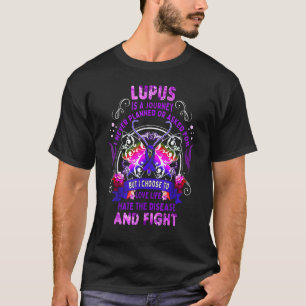 Lupus Awareness Warrior Liebe Life Hate Lupus T-Shirt