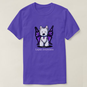 Lupus Awareness Westie T - Shirt