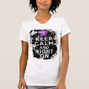 Lupus behalten Ruhe und kämpfen an T-Shirt