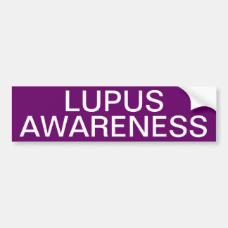 Lupus-Bewusstsein Autoaufkleber