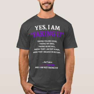 Lupus-Bewusstsein Ich täusche es vor In dieser Fam T-Shirt
