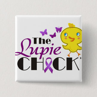Lupus-Bewusstsein Lupie Küken-Knöpfe Button