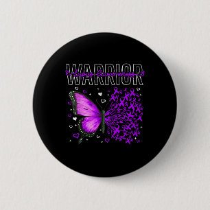 Lupus-Bewusstseins-Warrior-Überlebender Lila Schme Button