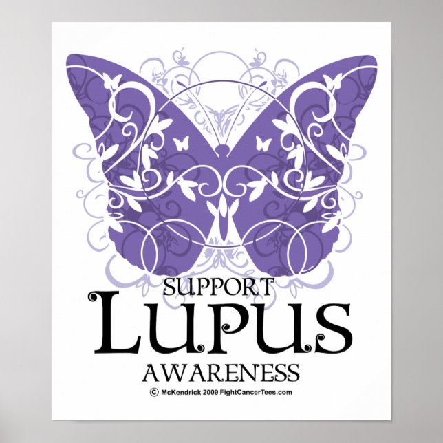 Lupus Butterfly Poster (Vorne)