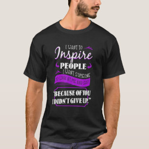 Lupus Butterfly Rash Cure Lila Rippe T-Shirt