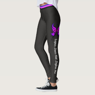 Lupus definiert mich nicht als Text von Frauen Leg Leggings