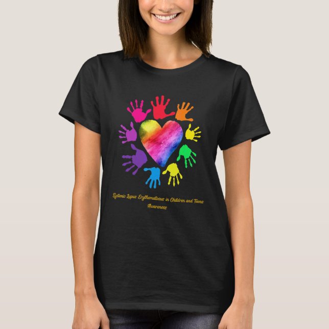 Lupus Erythematosus bei Kindern und Jugendlichen B T-Shirt (Vorderseite)