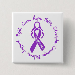 Lupus Fight Cure Hope Logo Button