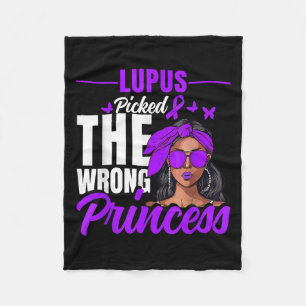 Lupus hat die falsche Prinzessin angegrinst - Krie Fleecedecke