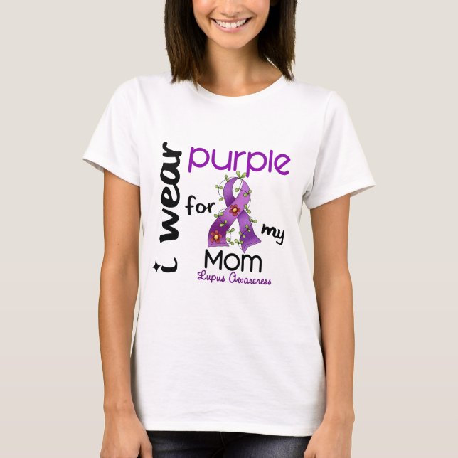 Lupus I ABNUTZUNG LILA FÜR MEINE MAMA 43 T-Shirt (Vorderseite)