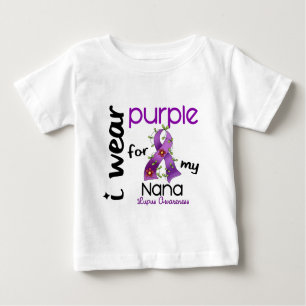 Lupus I ABNUTZUNG LILA FÜR MEINE NANA 43 Baby T-shirt