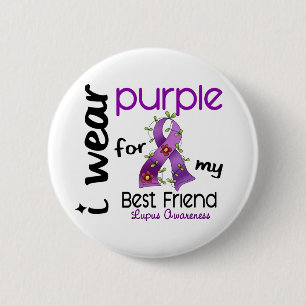 Lupus I ABNUTZUNG LILA FÜR MEINEN BESTEN FREUND 4 Button
