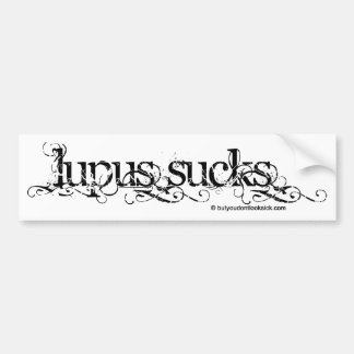 Lupus ist zum Kotzen Autoaufkleber