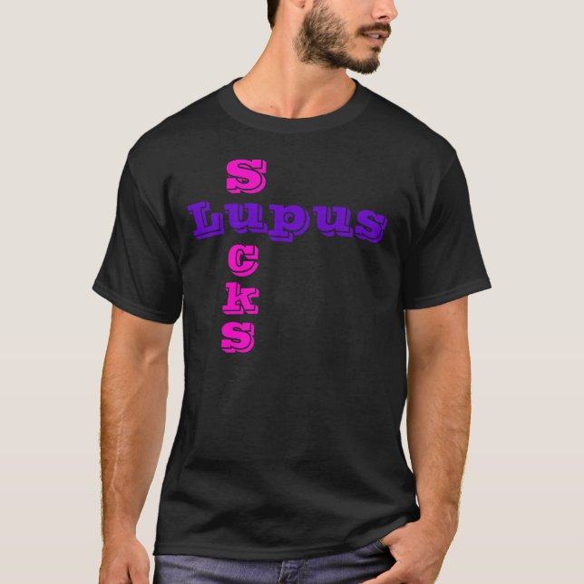 Lupus ist zum Kotzen T-Shirt (Vorderseite)